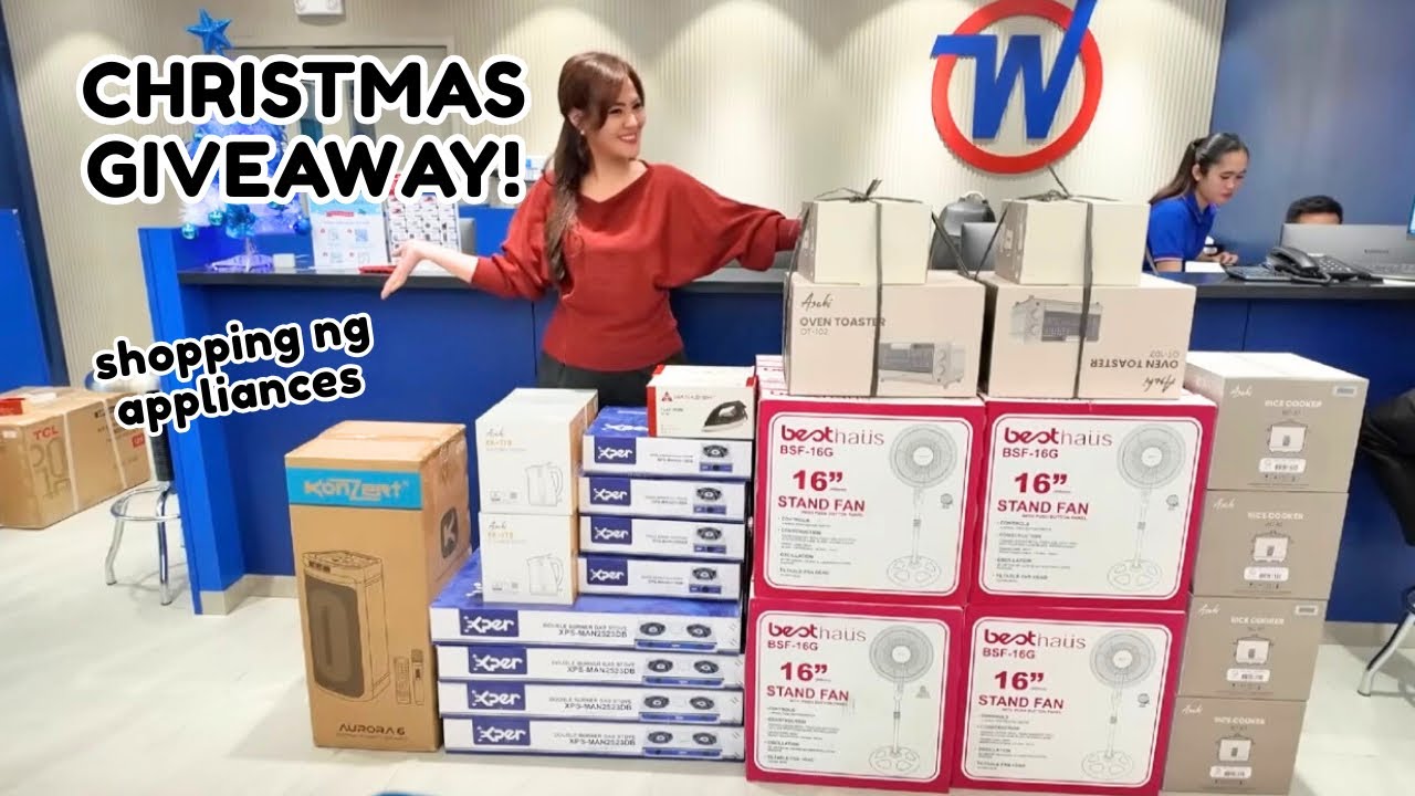 SHOPPING TAYO APPLIANCES + GIVEAWAY! | AustriaFamilyVlogs