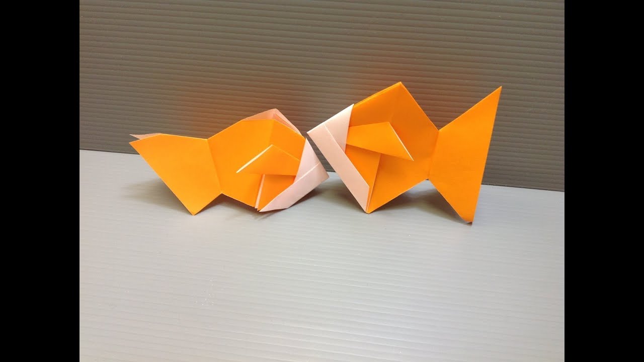Daily Origami: 022 - Goldfish
