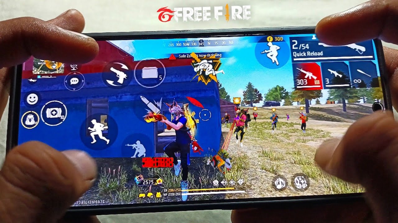 HANDCAM ⚡ Poco X6 Pro Free Fire Gameplay