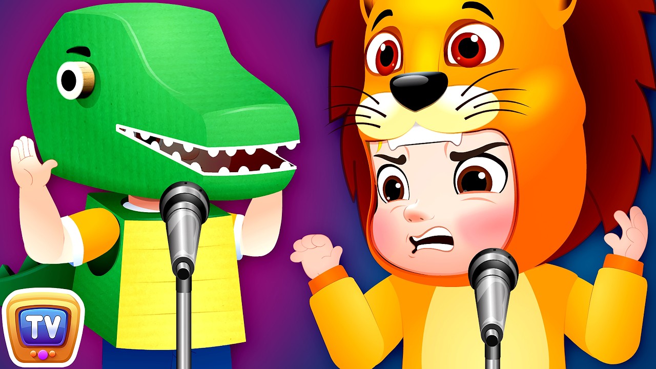 The Recycled Dinosaur - ChuChu TV Storytime Good Habits Bedtime Stories for Kids