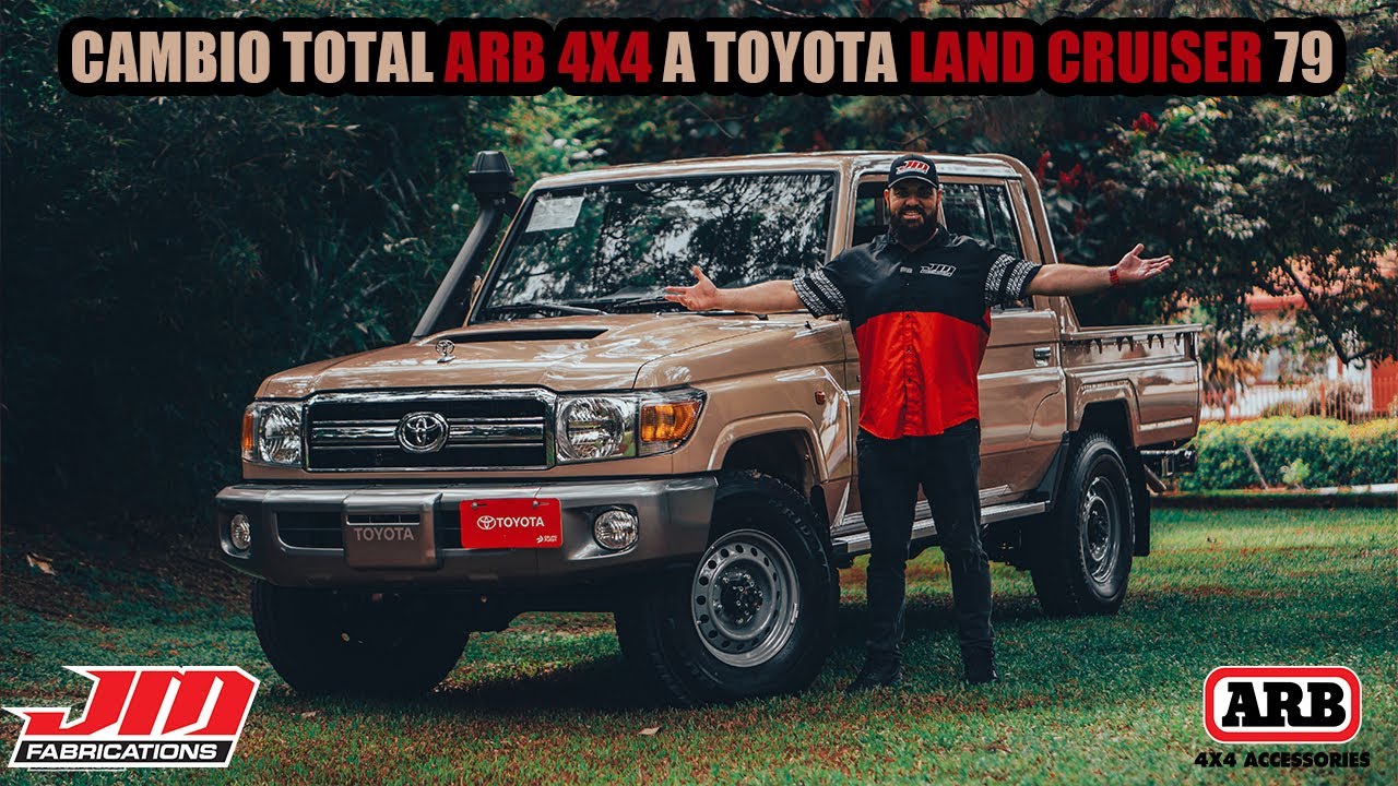 CAMBIO TOTAL ARB 4X4 A ESTE TOYOTA LAND CRUISER SERIE  79 - JM FABRICATIONS