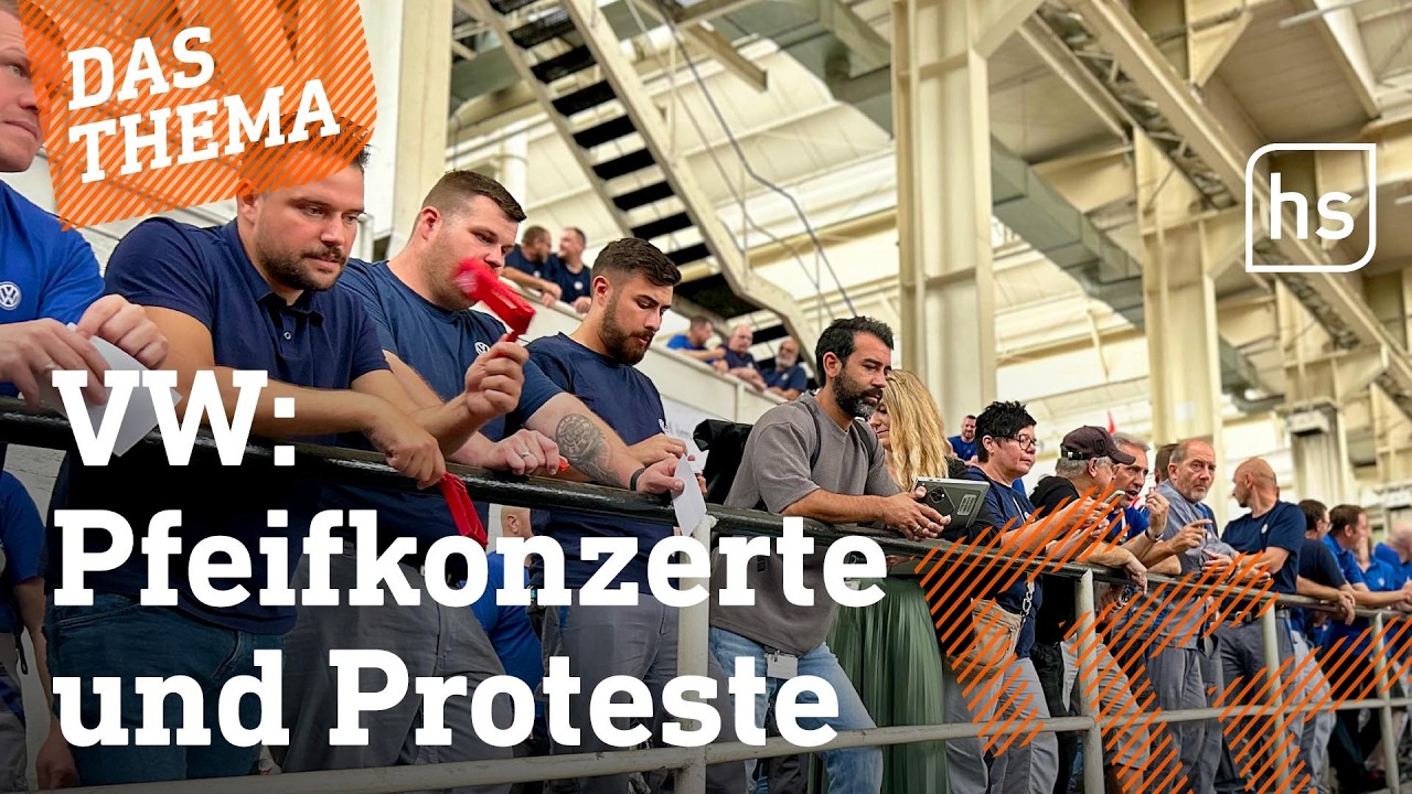 Mitarbeiter entsetzt über VW-Sparpläne | hessenschau DAS THEMA