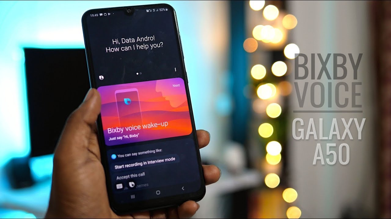Galaxy A50 Bixby Voice Commands demo in |Hindi|