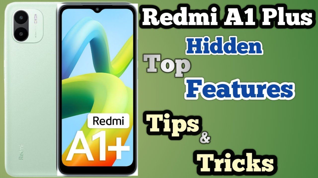 Redmi A1 Plus Tips And Tricks | Redmi A1+ Hidden Features | Redmi A1 plus Settings | Redmi A1+