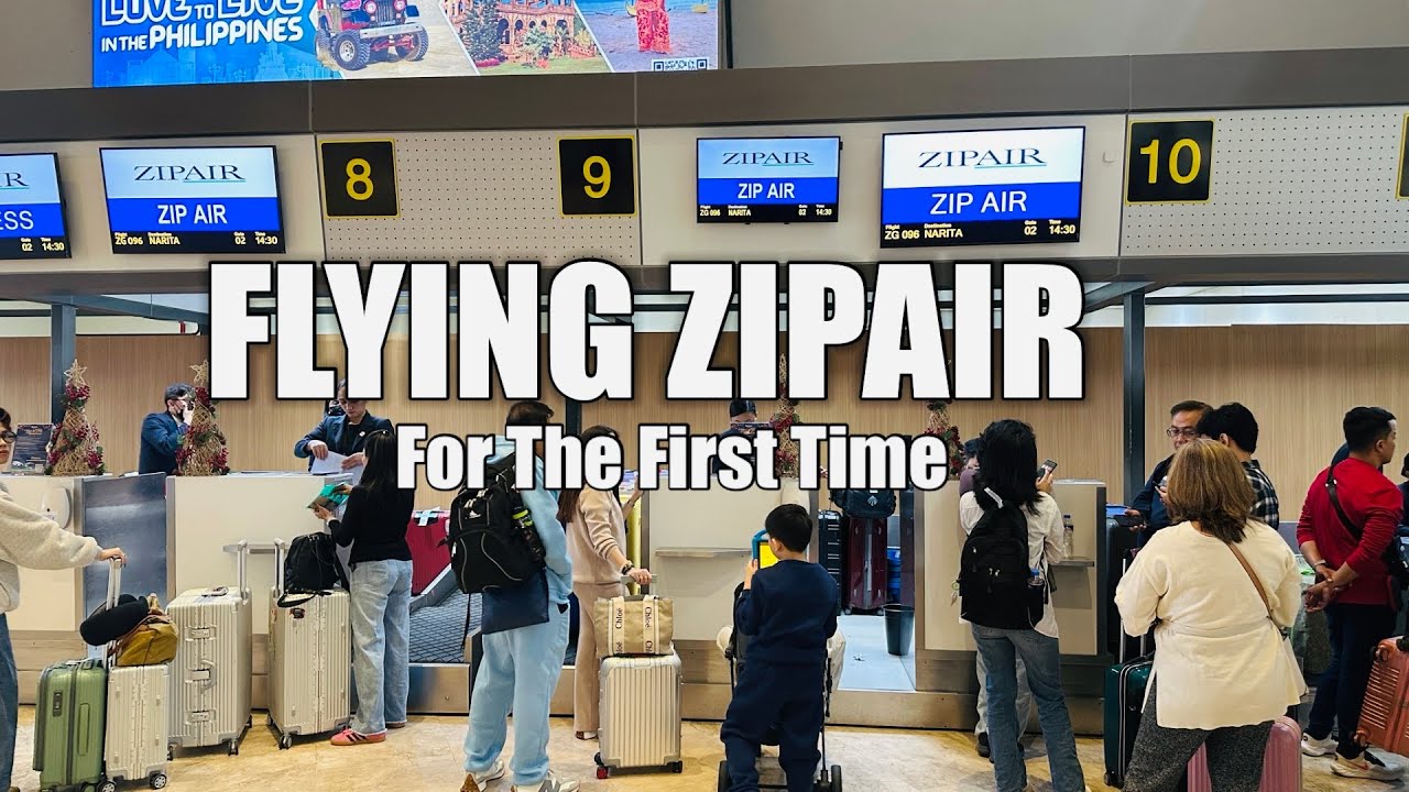 ZIPAIR is the CHEAPEST! Flying from Manila🇵🇭to Tokyo🇯🇵Boeing 787-8 aircraft Economy Flight! Review