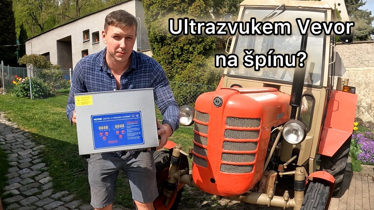 Ultrazvuková čistička VEVOR na čištění dílů?