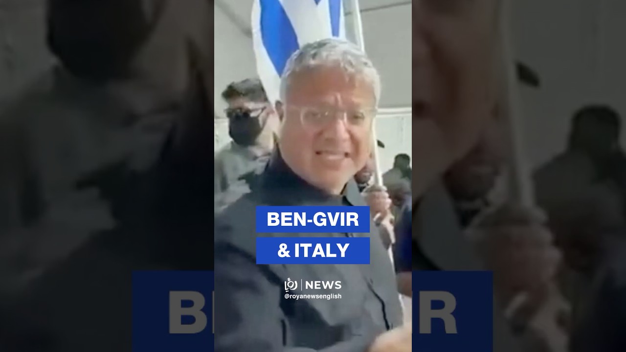 Italy puts Ben Gvir under investigation over Gaza aid flotilla