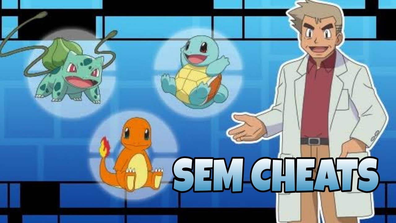 Como pegar os 3 iniciais no Pokémon fire red