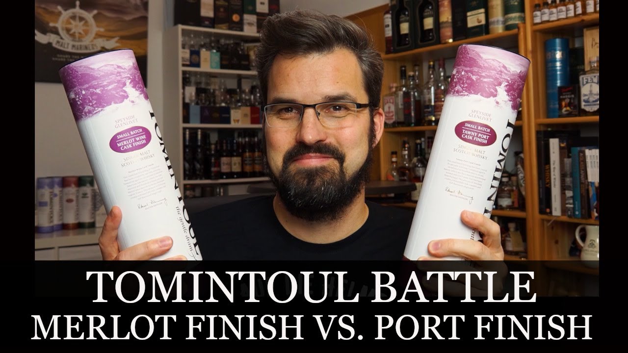 Tomintoul Merlot Finish vs. Tomintoul Port Finish - Malt Mariners Whisky Tasting 233