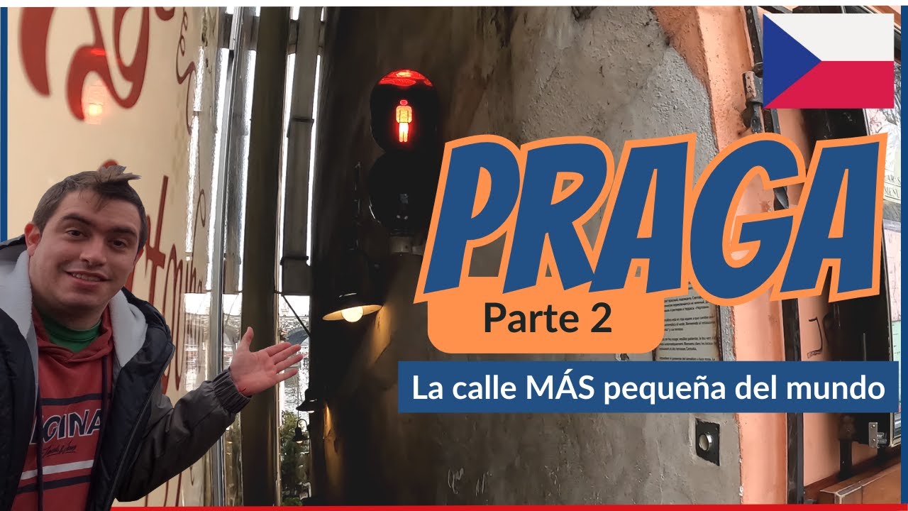 😰 La calle MÁS PEQUEÑA DEL MUNDO queda en esta ciudad | Praga, República Checa 🇨🇿 - Parte 2