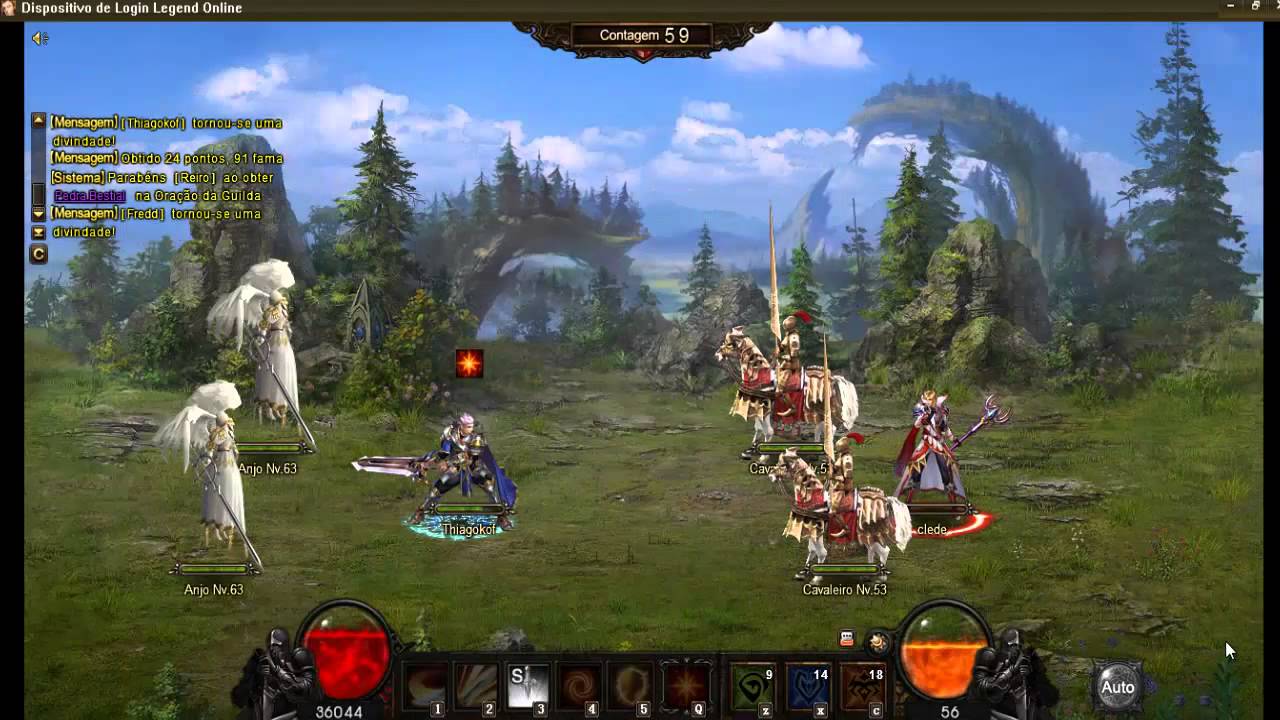 Legend Online Campo de Batalha