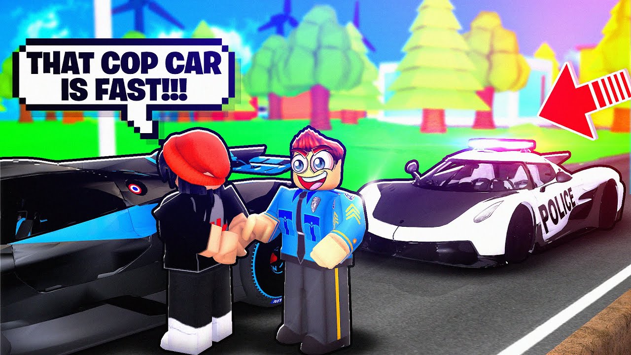 Я построил САМУЮ БЫСТРУЮ ПОЛИЦЕЙСКУЮ МАШИНУ в Roblox CDT!