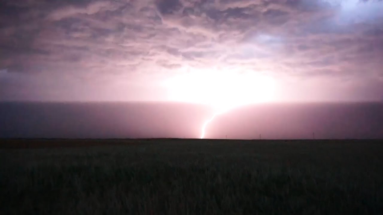 Гроза после полетов на паромоторе. 26 июня 2019