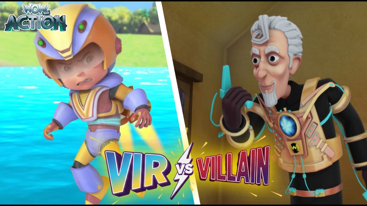 Vir The Robot Boy | Madmax Ka Jabardast Plan | Vir Vs Villain Compilation🔥🤖| Wow Action