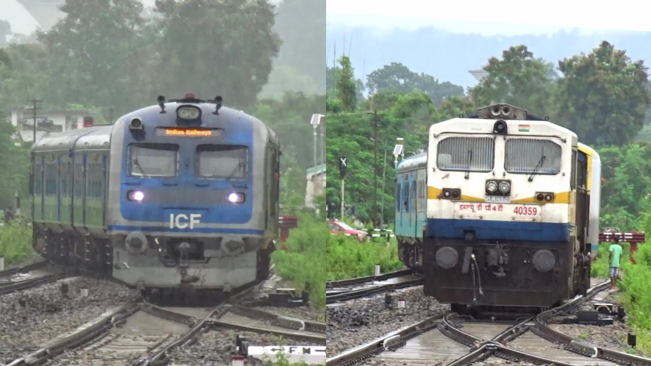 Agartala-Dharmanagar DEMU SPL + Sabroom-Dharmanagar DEMU SPL
