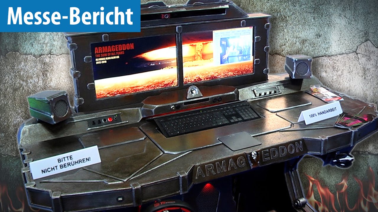 Wie KRASS können PCs aussehen? - Casemodding@Gamescom 2016 | deutsch / german