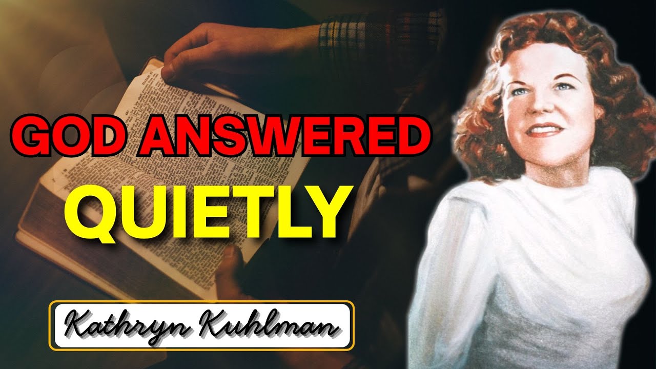 I Asked God For A Sign And He Answered If You Are Watching God Is Speaking - Kathryn Kuhlman