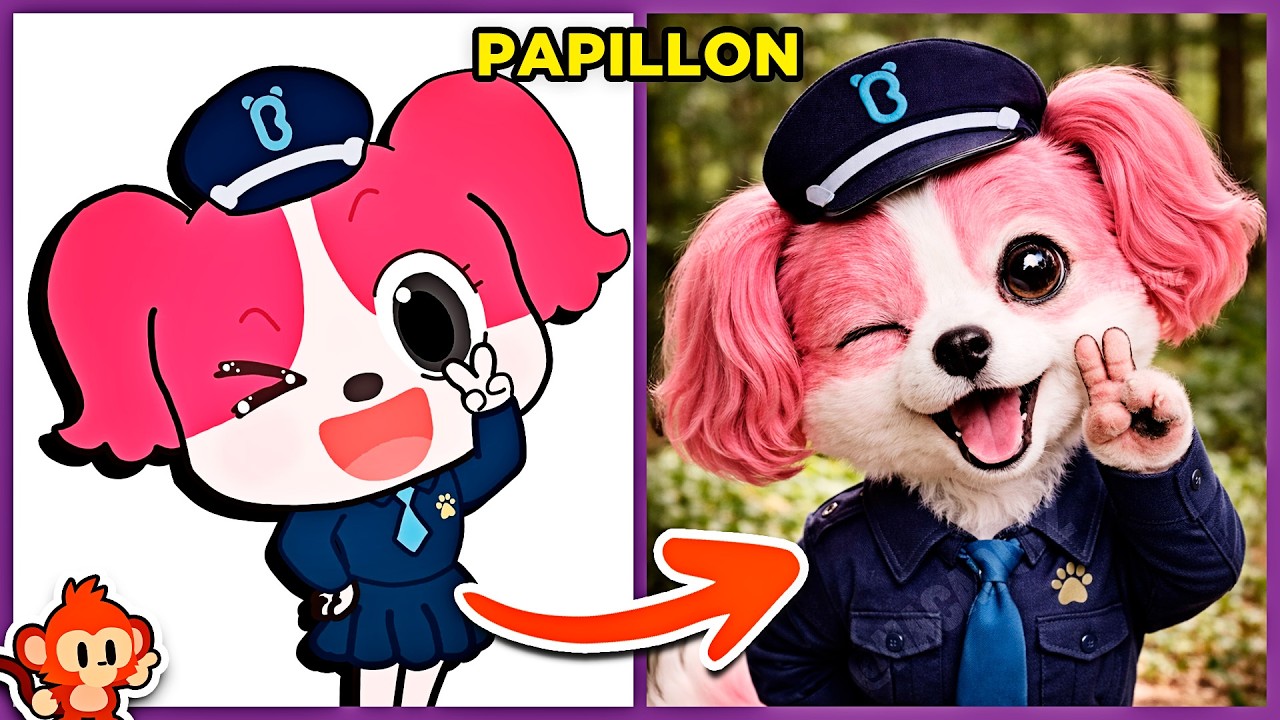 🐶🚔 QUIZ DE DETETIVE LABRADOR | 🔊 ADIVINHE PELA VOZ | Como seria na VIDA REAL? #quiz #macaquiz