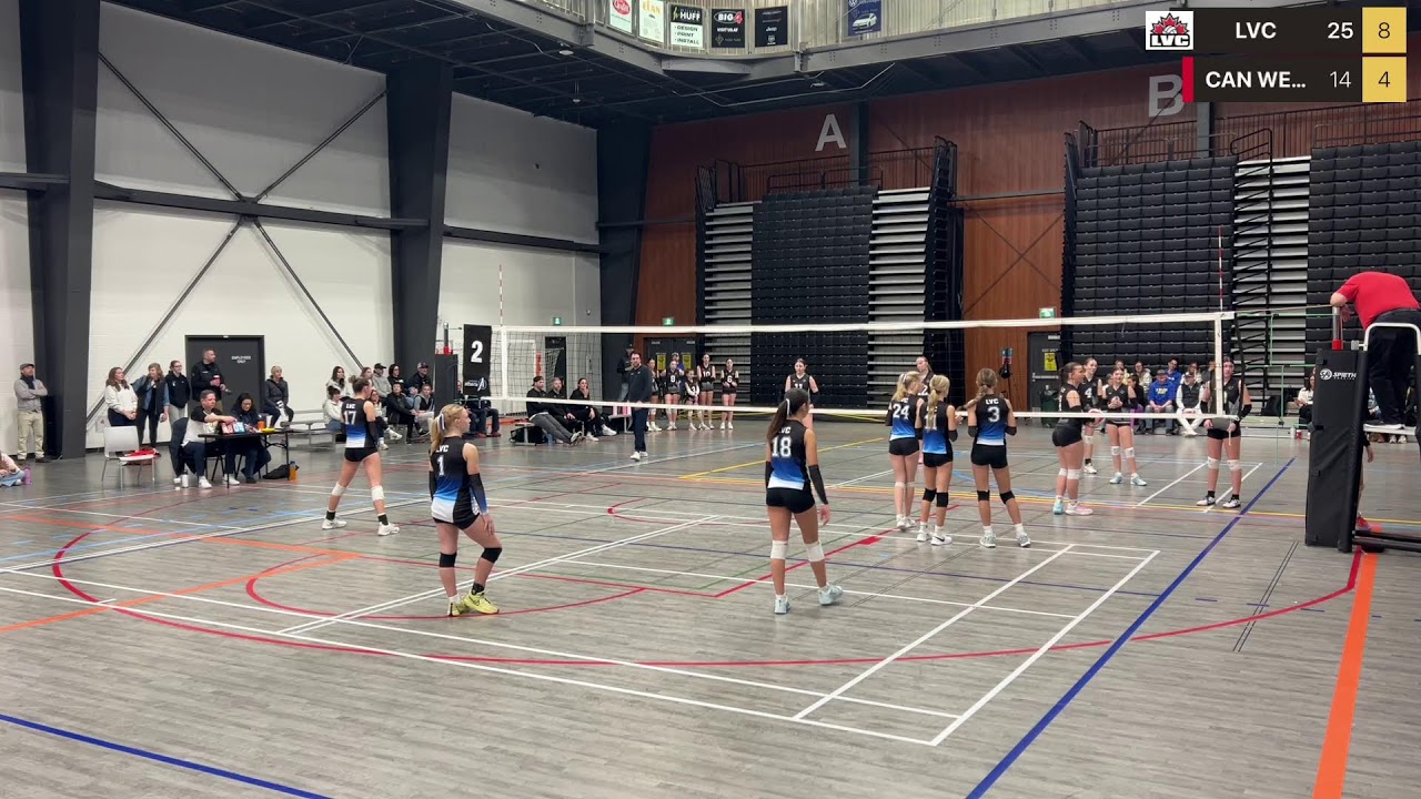 LVC U14 Girls BLUE - Premier #1
LVC VS CAN WEST Black