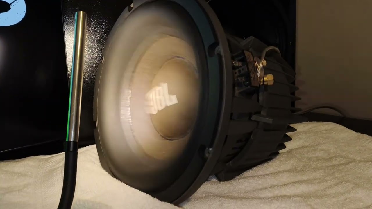 JBL W GTI 10 legendary SQL subwoofer flexed to its limits!