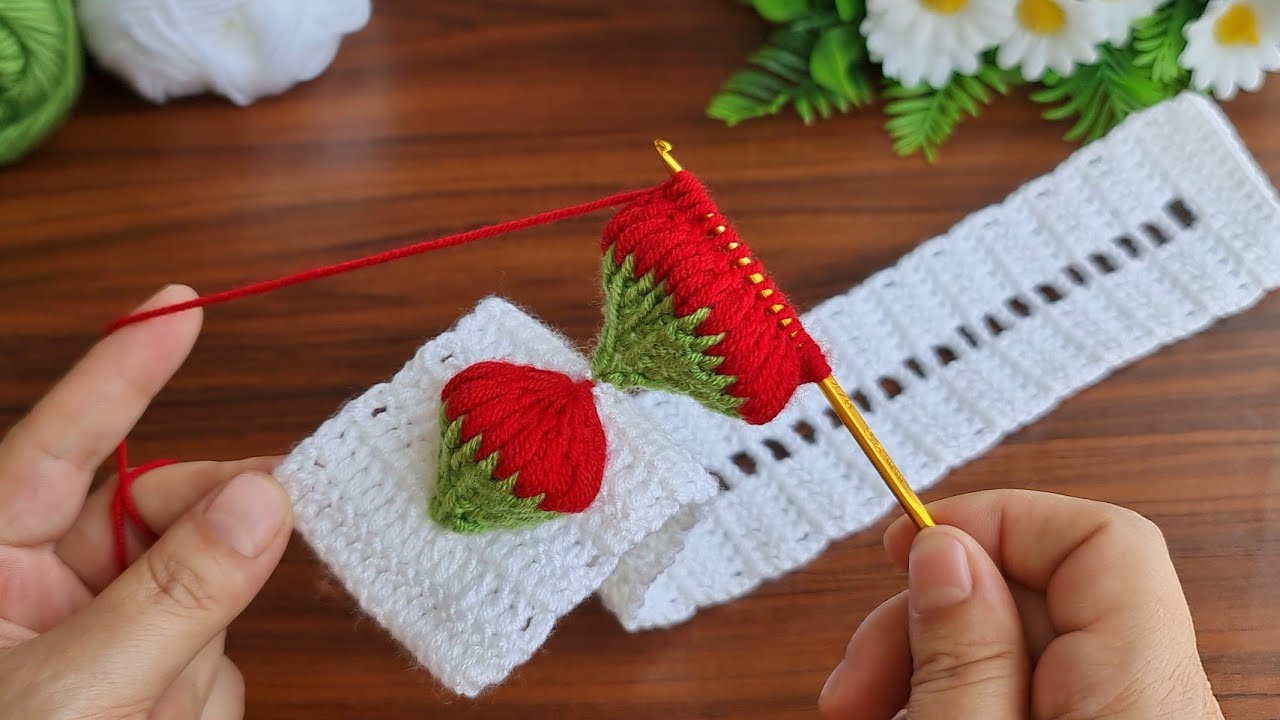 Wow!.😇 Wonderful Super Easy Tunisian Crochet hair band For Beginners online Tutorial