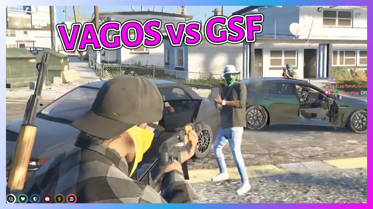 How Vagos vs GSF Conflict Started | NoPixel GTA RP