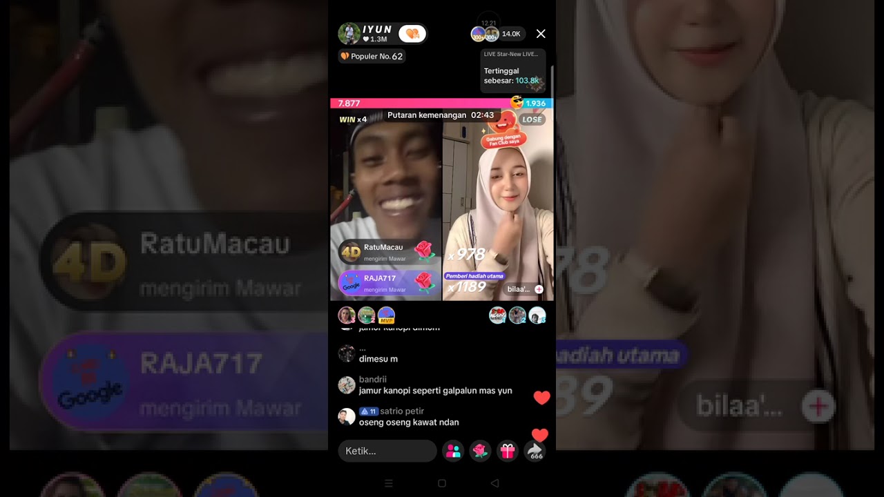 live malam 23 februari 26! mas iyun ngobrol makin seru bersama Vita Wijaya dan sindi