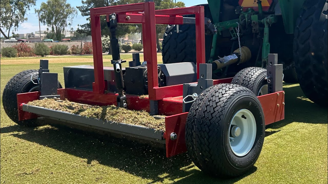 PTO-60 Sports Turf Golf Renovator