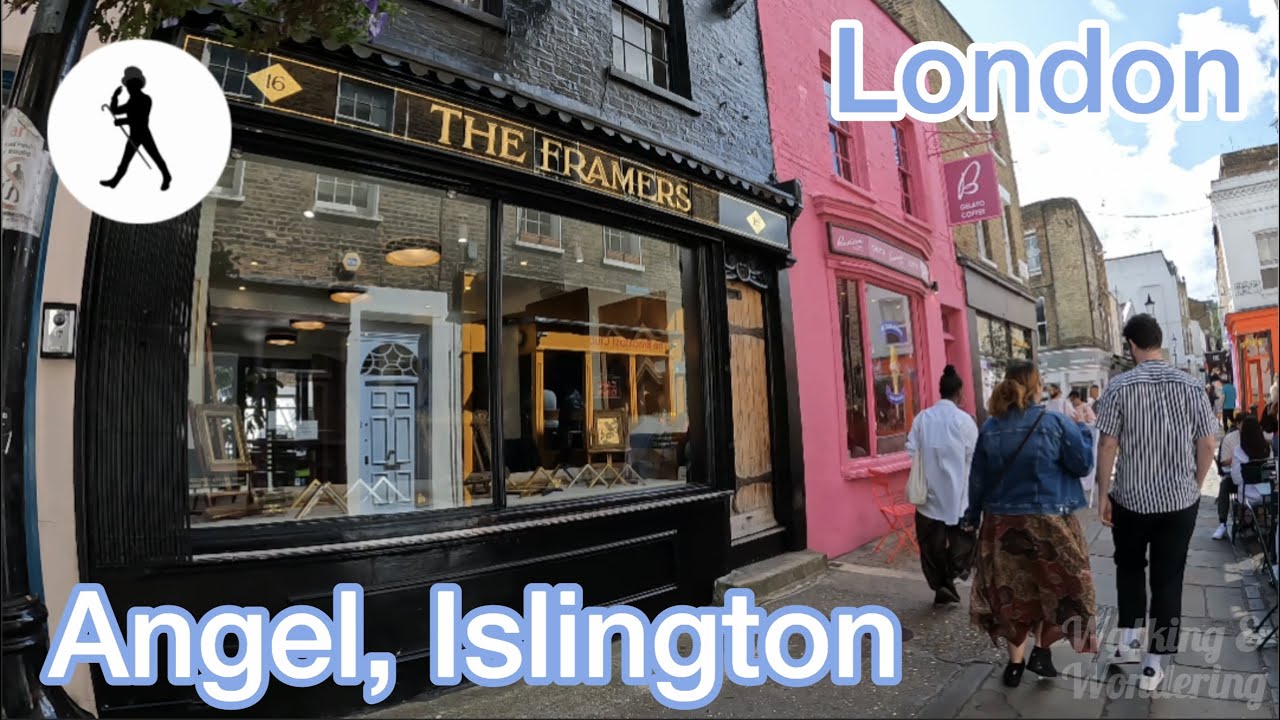 A splendid buzzy London walk around Angel, Islington