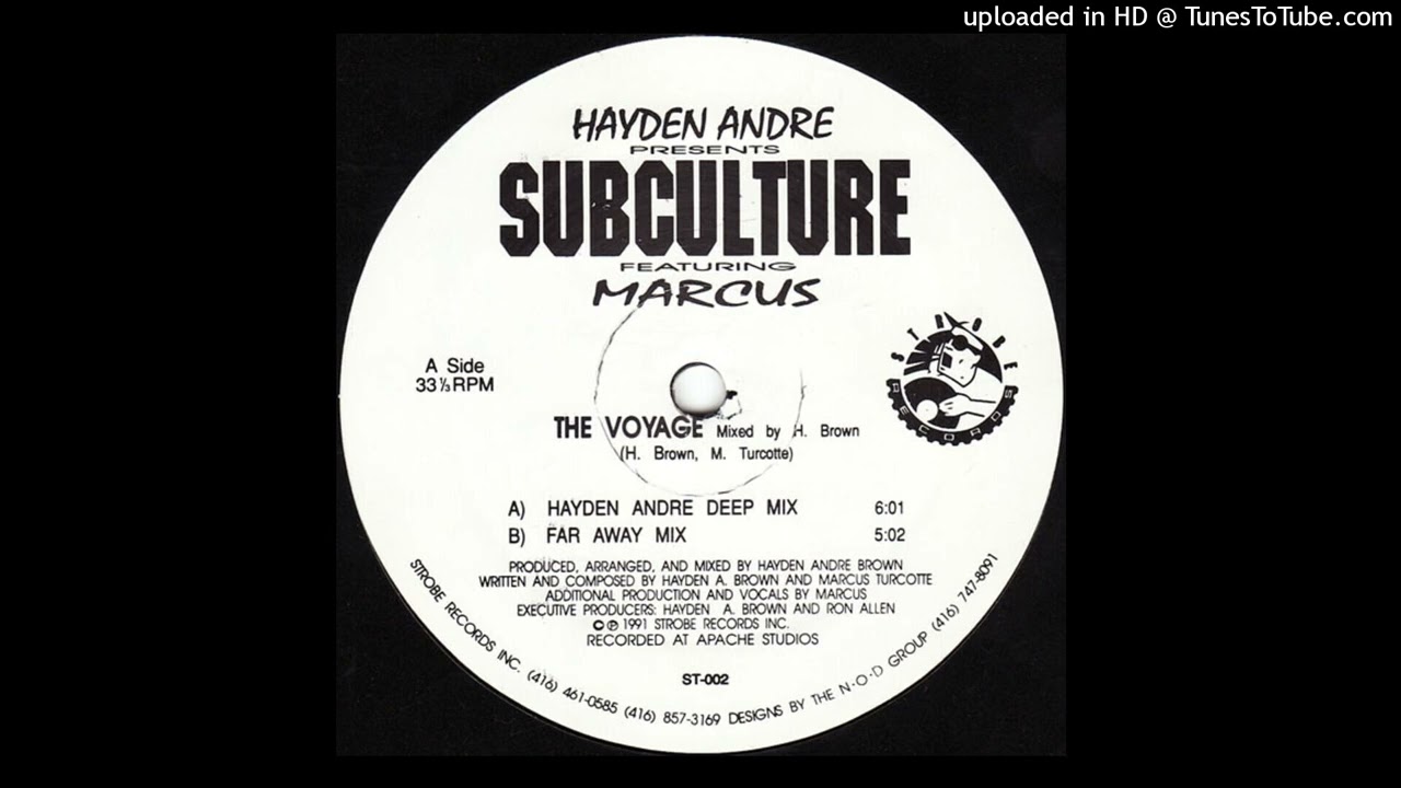 Hayden Andre Presents Subculture Featuring Marcus | The Voyage (Hayden Andre Deep Mix)