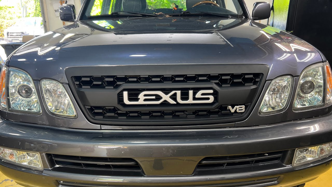 Lexus LX470 - Garage Alpha Offroad Grille Install - Avalon Auto Offroad Builds