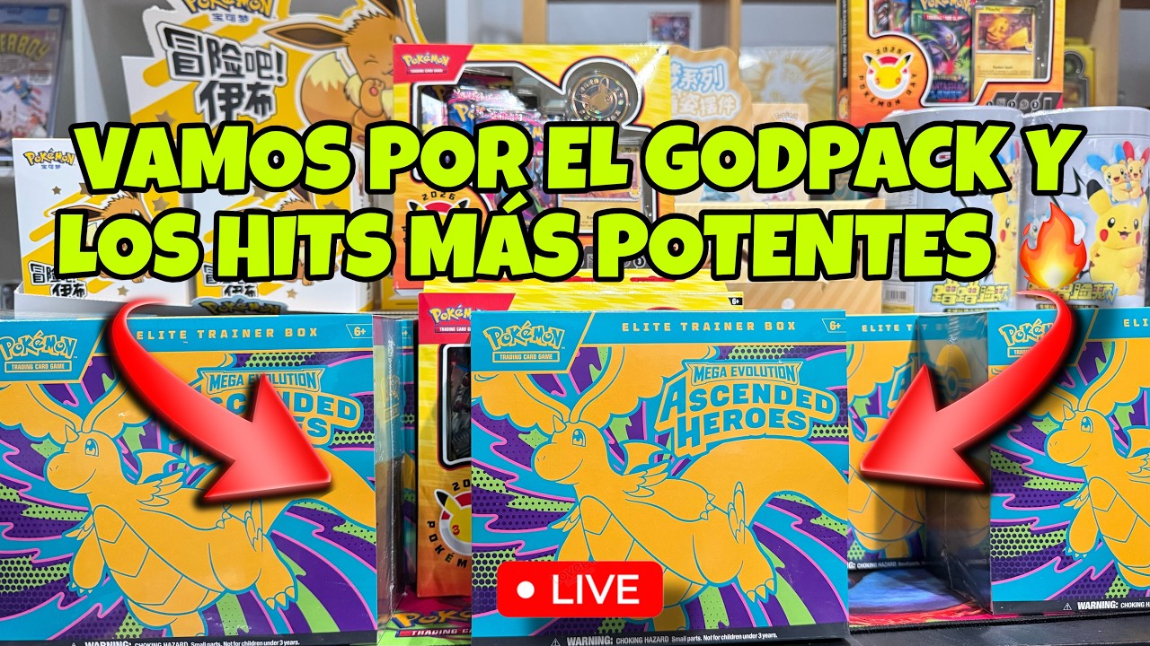 Abriendo la ETB de Ascended Heroes