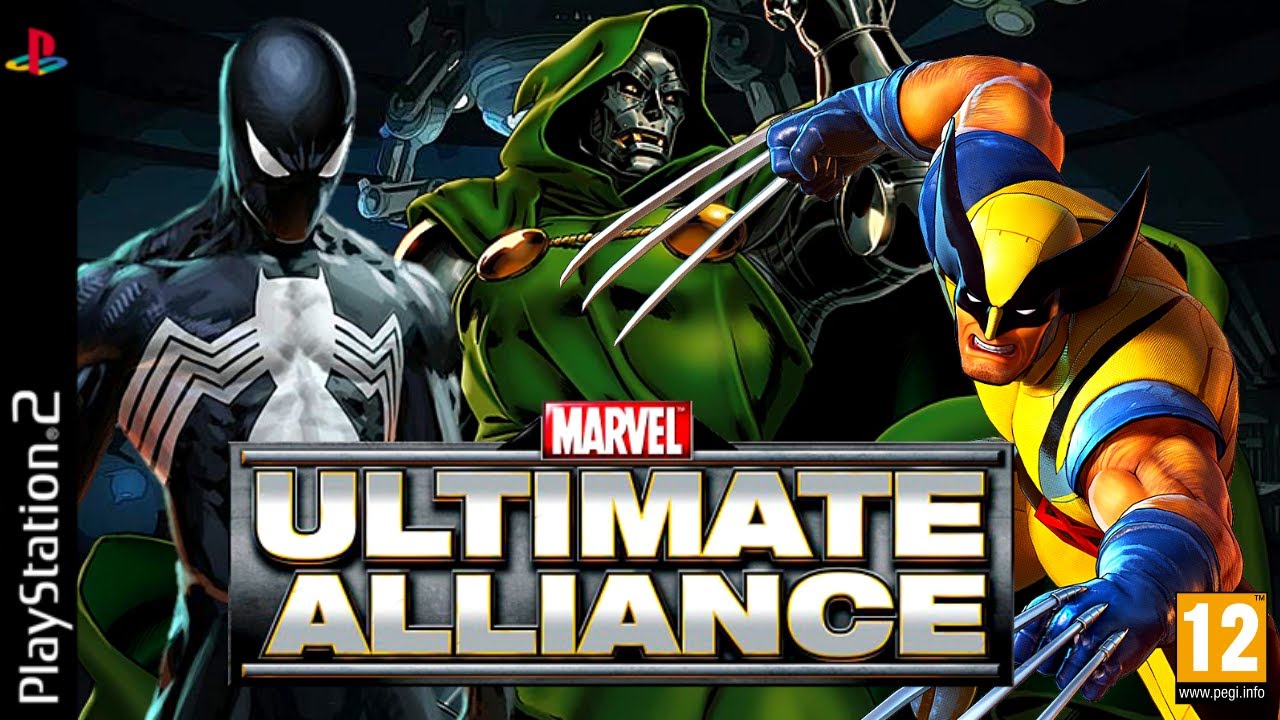 ULTIMATE ALLIANCE 1 - New Game / PS2 - Full Game