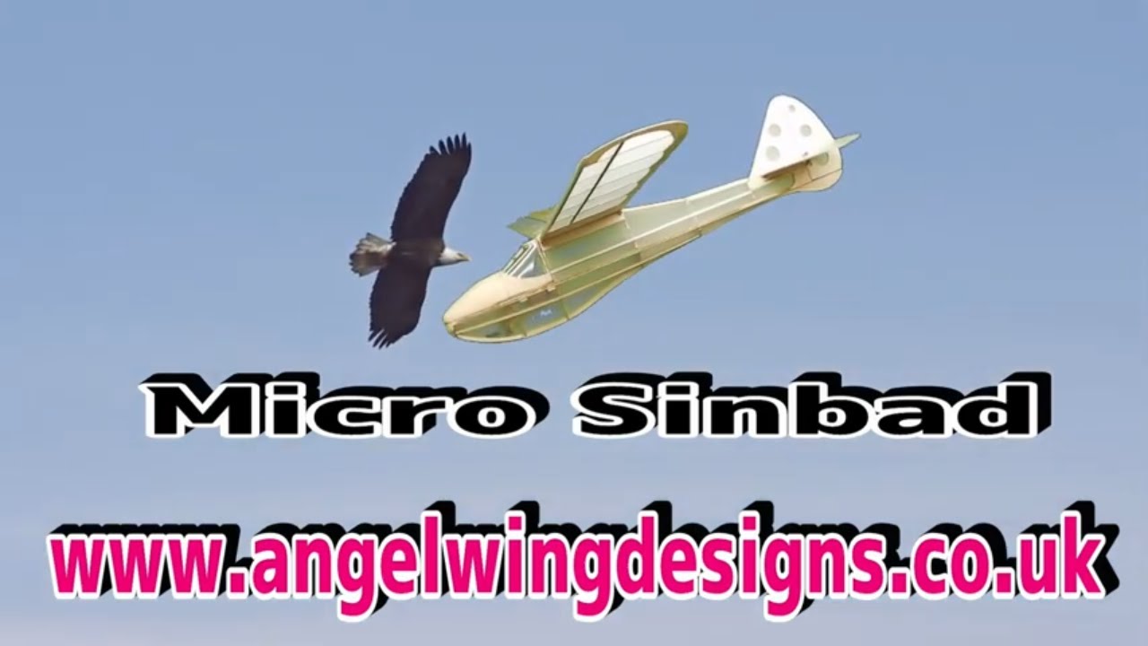 How to Build A Micro Sinbad Radio control Glider Build Part 4 Final Assembly