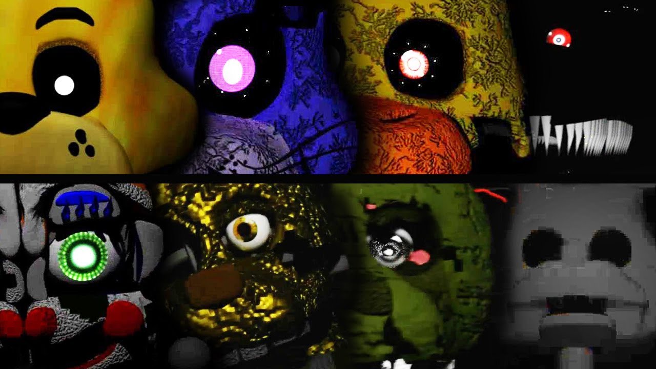 FNAF PT - All Jumpscares!