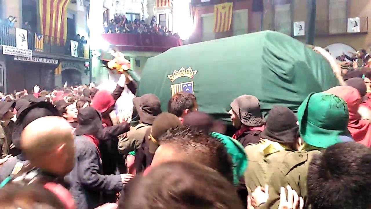Patum de Berga: Tirabols del diumenge (2016)