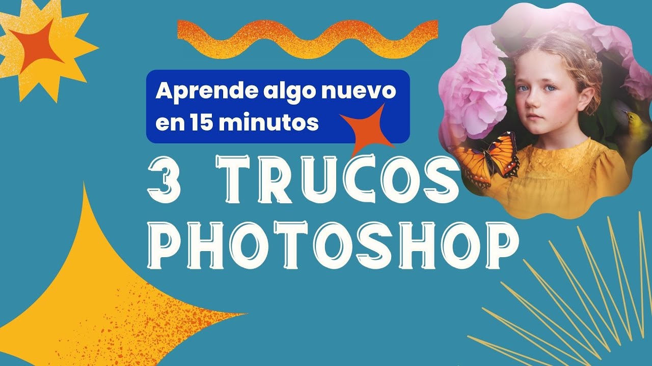3 TRUCOS sencillos de PHOTOSHOP para crear una foto especial ✨