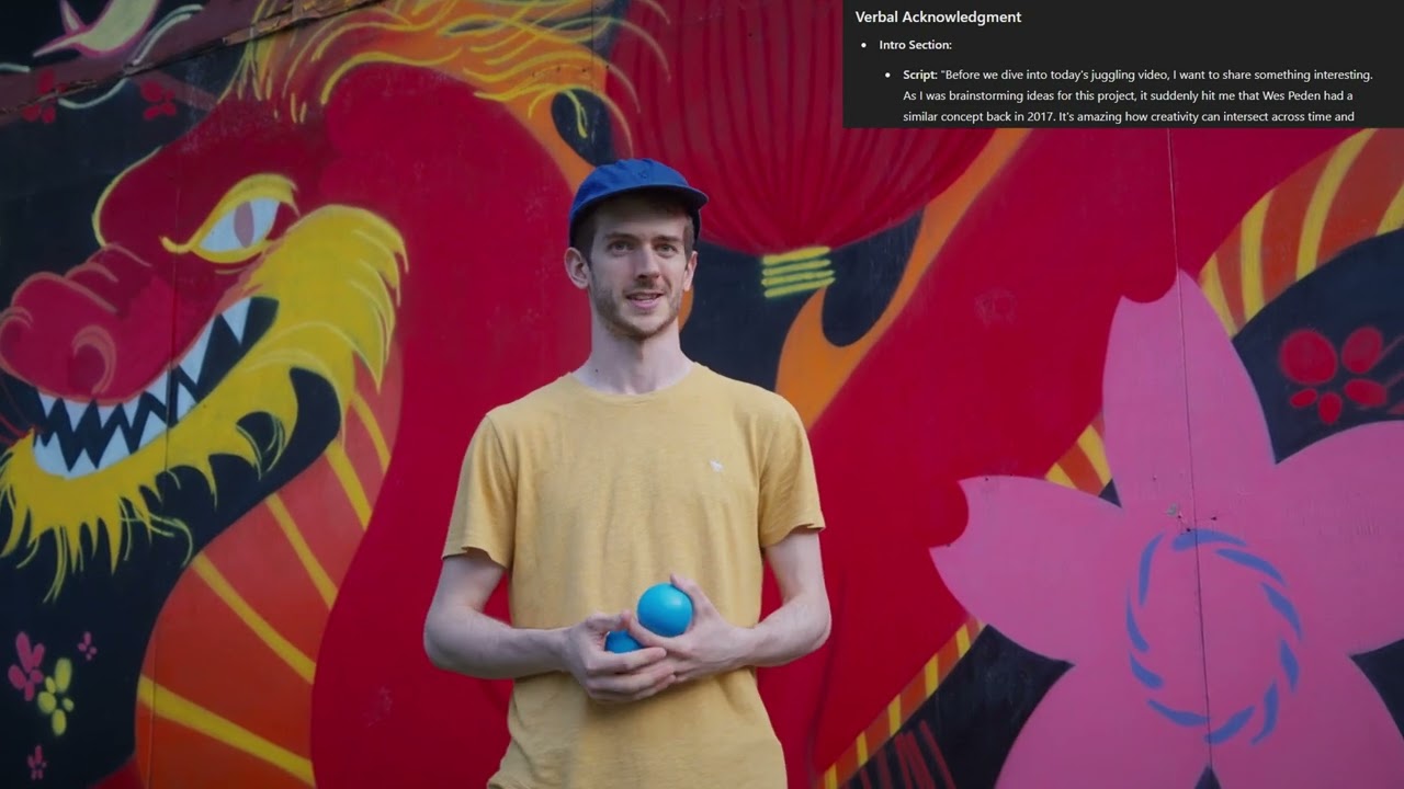 This Juggling Video was made by ChatGPT