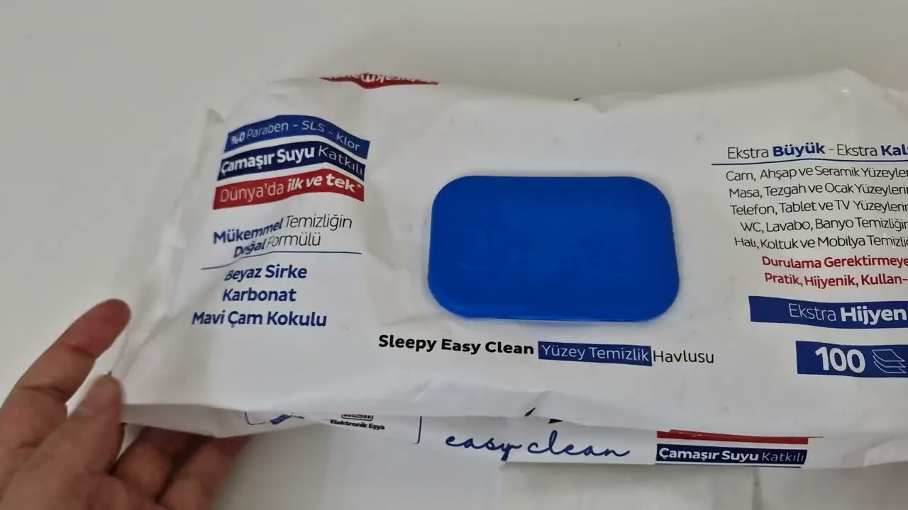 SLEEPY TEMİZLİK HAVLUSU ÇAMAŞIR SUYU KATKILI İLE  WC  BANYODA HİJYEN SAĞLAMAK ÇOK KOLAY OLDU #sleepy