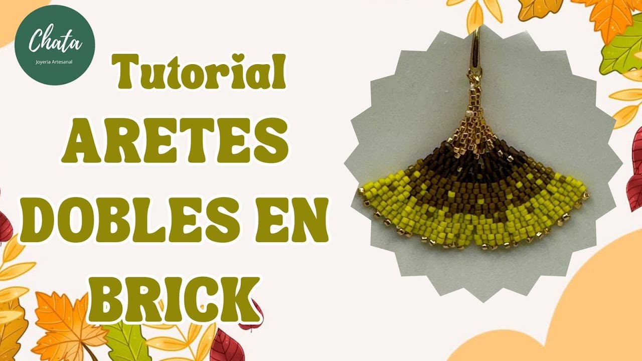 Aretes dobles en  brick