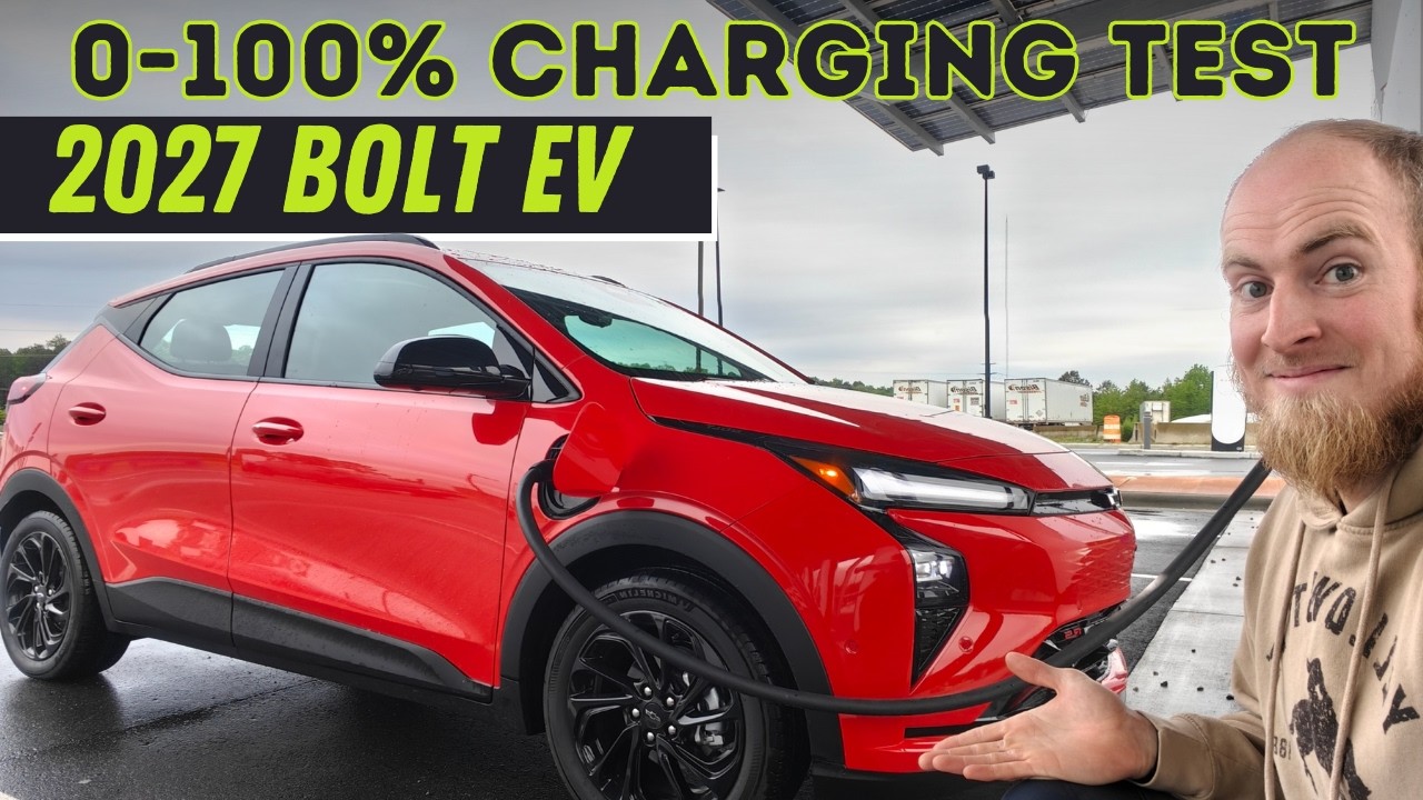Chevy Bolt LFP 2027 года заряжается намного лучше старой модели!