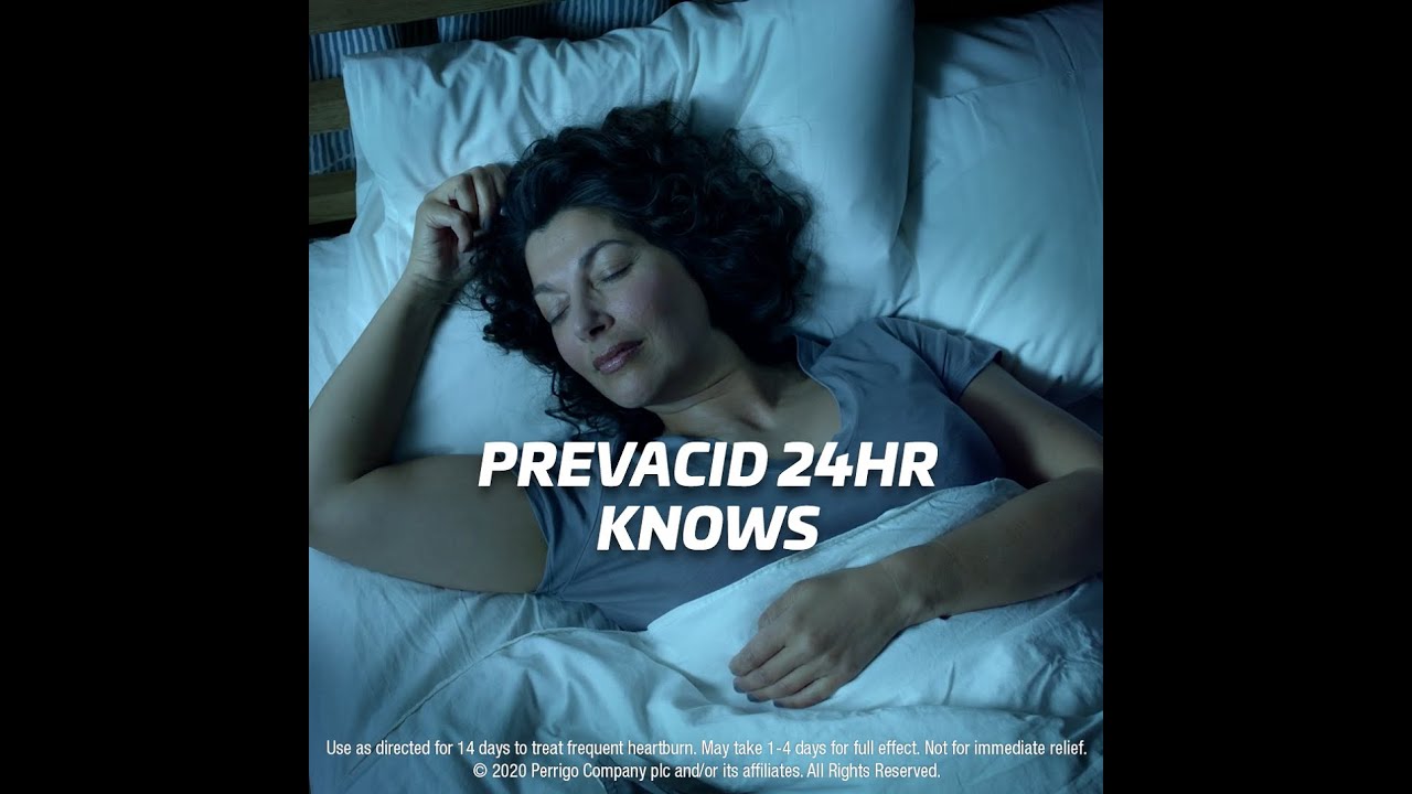 Prevent Acid with Prevacid&reg; 24HR*, Don&rsquo;t Let Heartburn Ruin Your Sleep