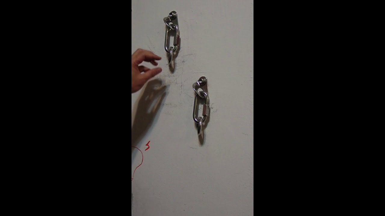溪降架設-如何架設未連結的兩個固定點?-Canyoning rigging-How to use two unlinked anchors?