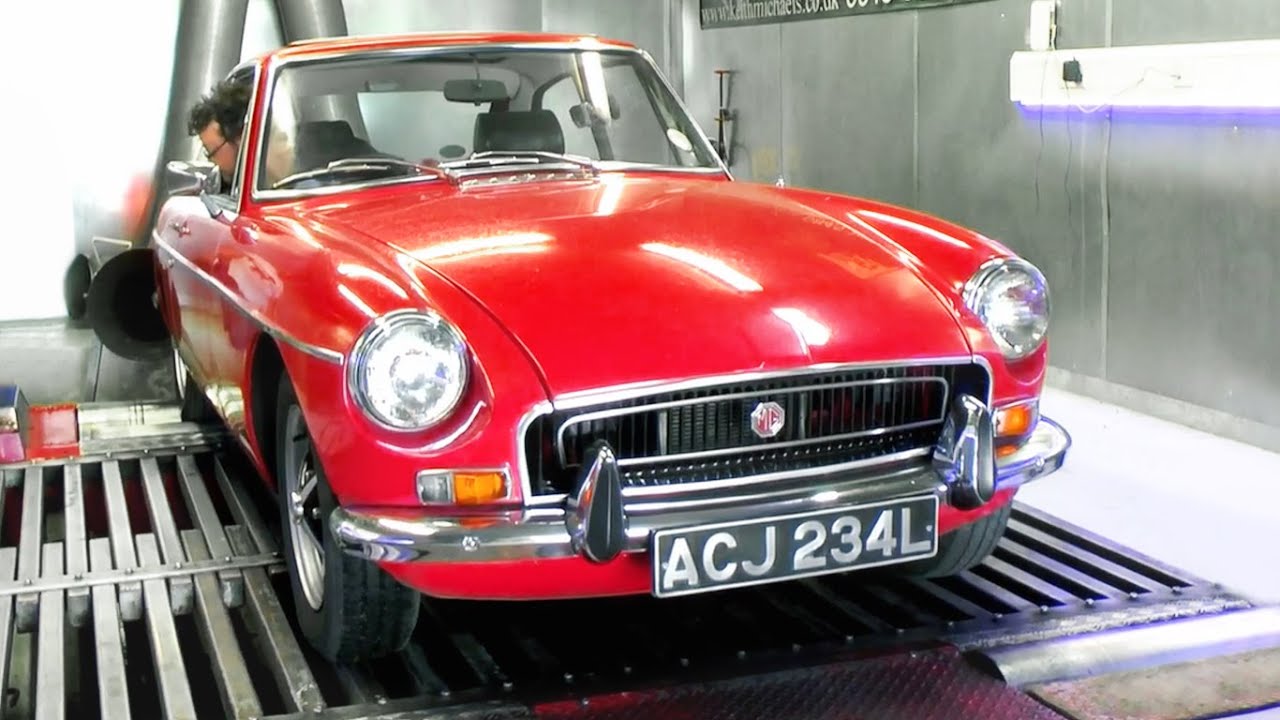 How much power has my MGB GT lost in 43 years? - Dyno run!