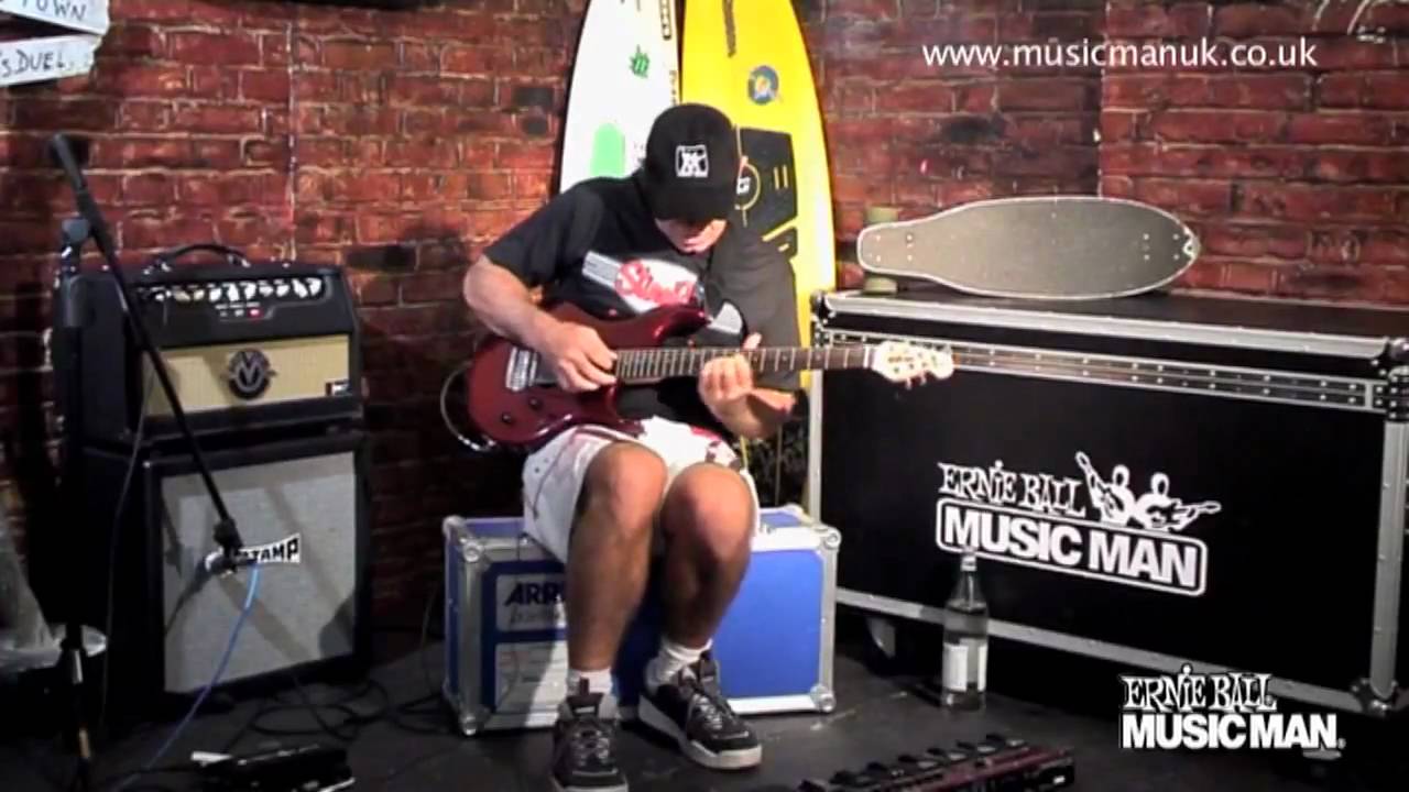 Ernie Ball Music Man - Steve Lukather Model - Demo by Brian Kellner