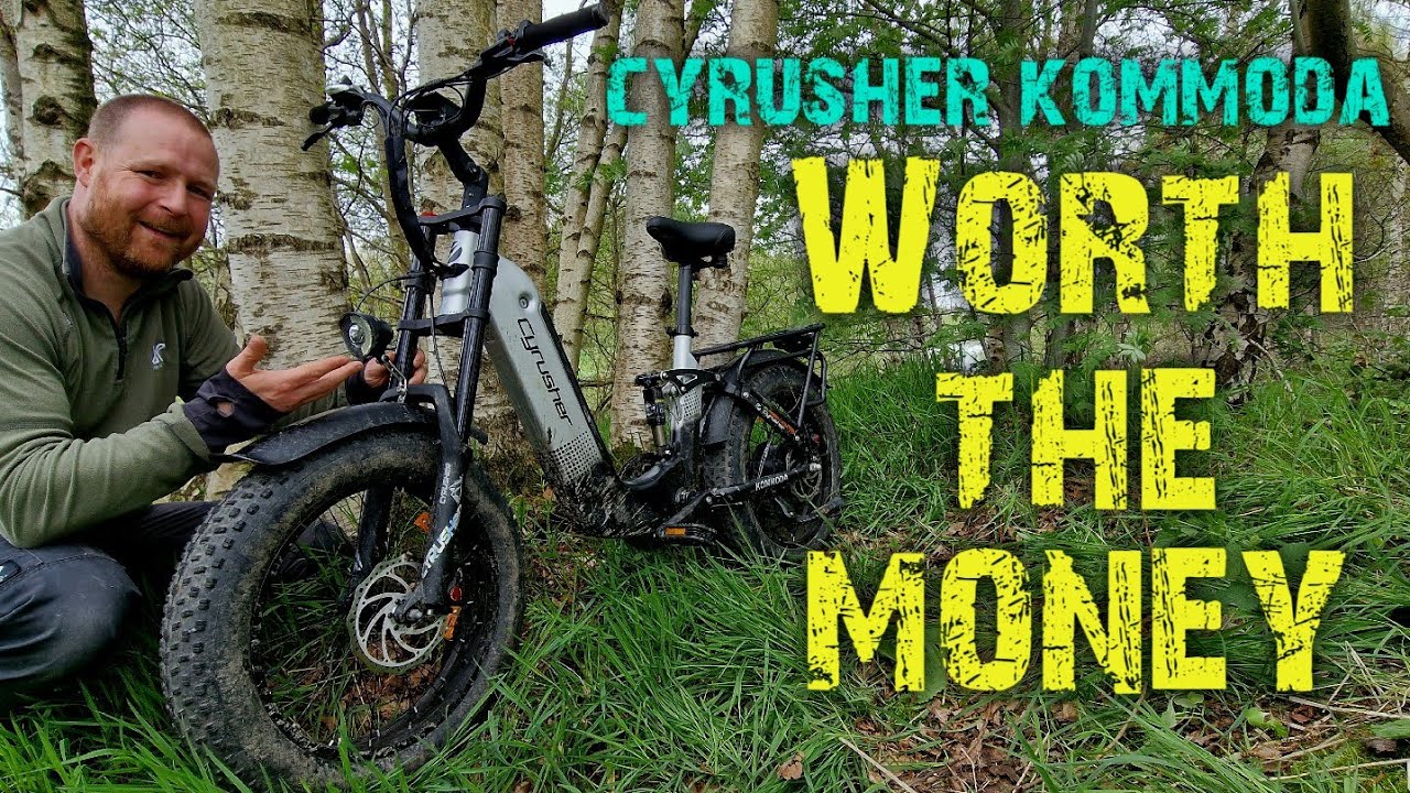 WORTH £1,699 ? Day out on a cyrusher kommoda step-through electric bike.