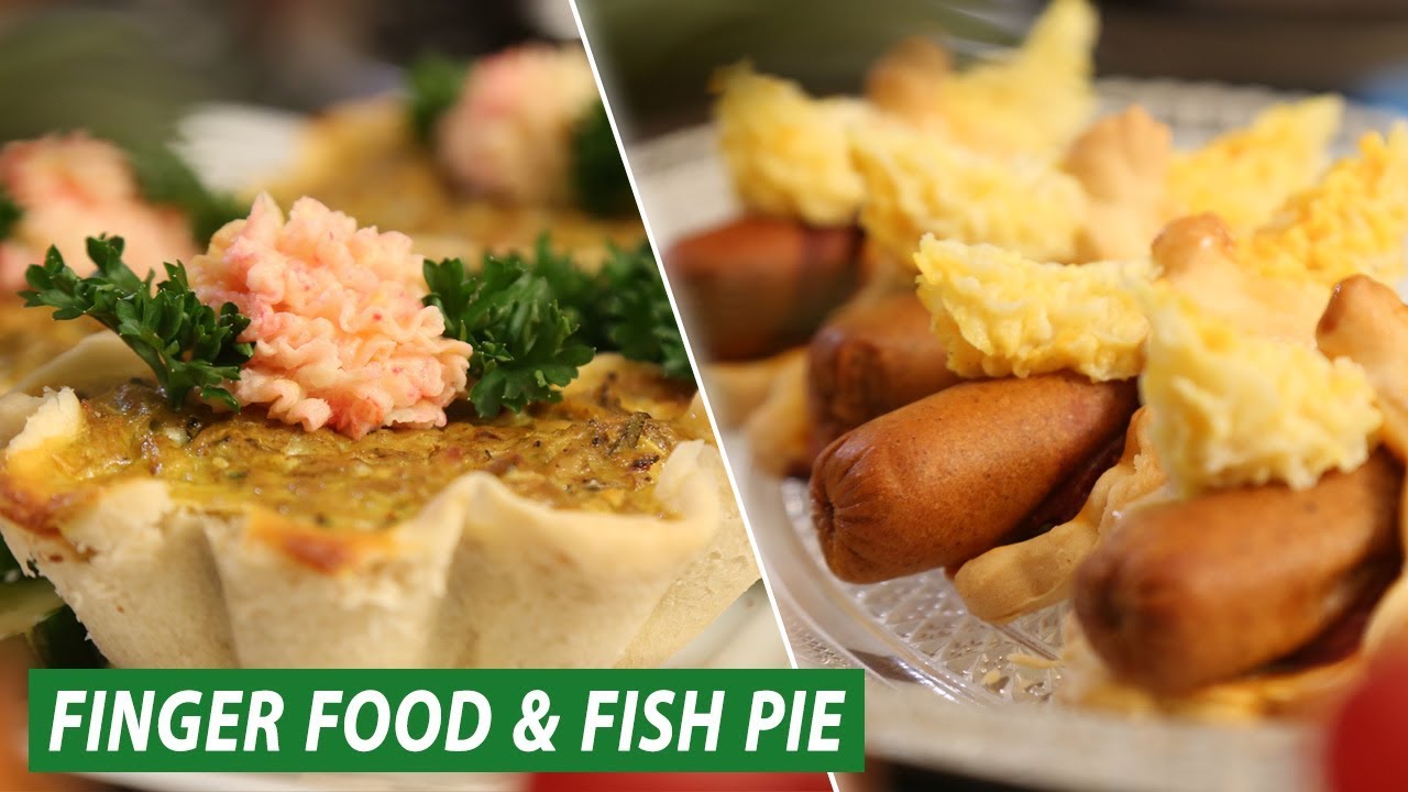 Finger food and Fish pie | Mallika Joseph Food Tube