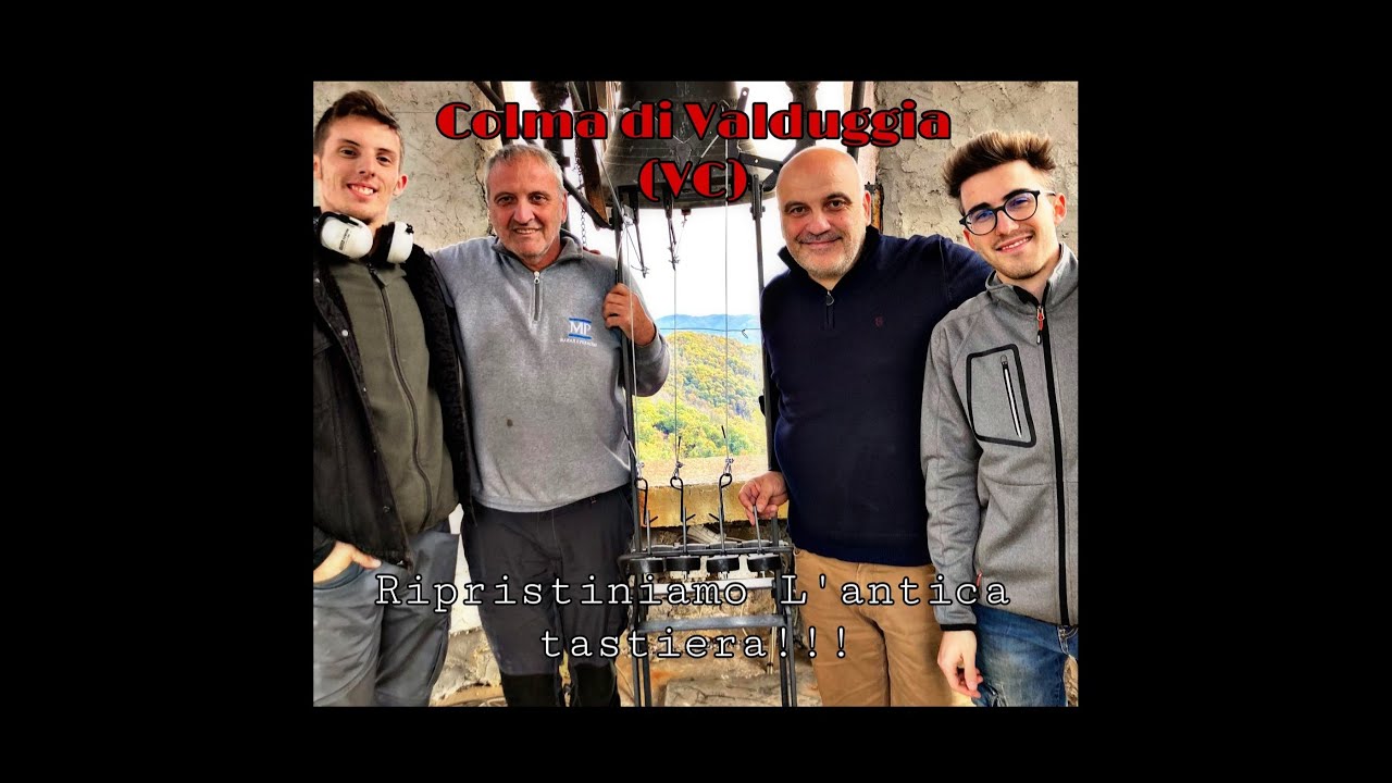 Ripristino dell'antica tastiera di Colma - Valduggia (VC)