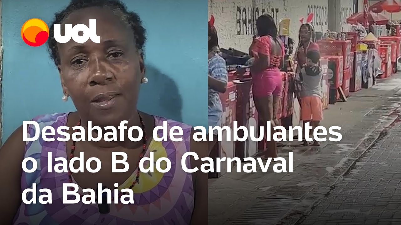 'Muita humilhação'  ambulantes mostram lado B do rico Carnaval de Salvador