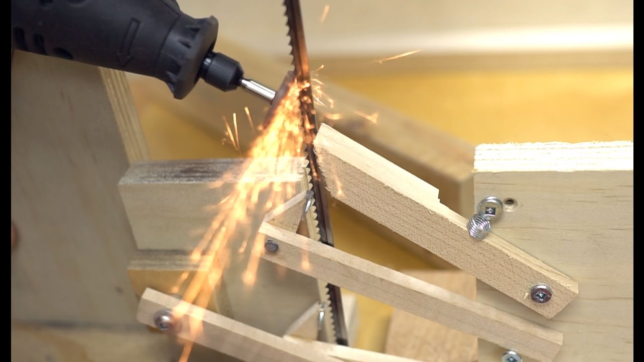 Automatic Band Saw Blade Sharpener
